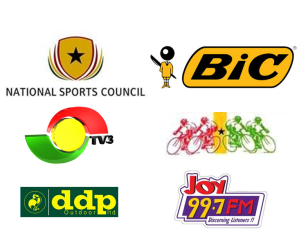 Sponsors of 2013 Cowbell National Cycling Tour of Ghana
